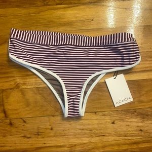 acacia swimwear Sumatra bottom in Carolina size s NWT